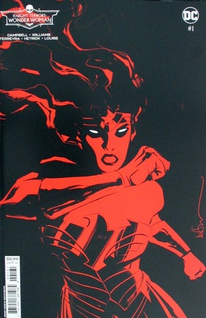 [Knight Terrors - Wonder Woman 1 (Cover D - Dustin Nguyen Midnight Variant)]