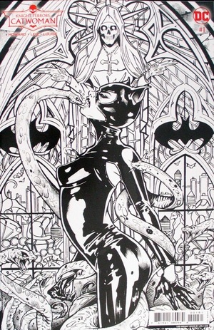[Knight Terrors - Catwoman 1 (Cover F - Leila Leiz B&W Incentive)]