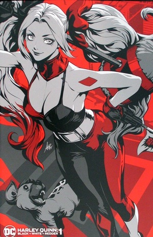 [Harley Quinn - Black + White + Redder 1 (Cover B - Artgerm)]