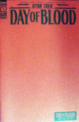 [Star Trek: Day of Blood #1 (Cover D - Red Blank)]