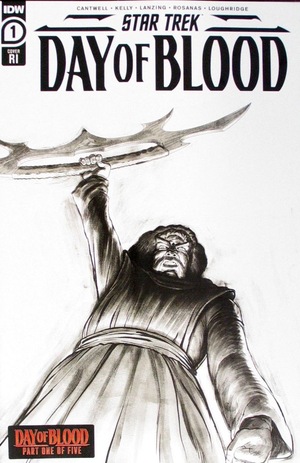 [Star Trek: Day of Blood #1 (Cover E - Christian Ward B&W Incentive)]