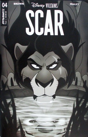 [Disney Villains: Scar #4 (Cover G - Trish Forstner B&W Incentive)]