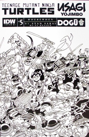 [Teenage Mutant Ninja Turtles / Usagi Yojimbo - WhereWhen #5 (Cover D - Stan Sakai B&W Incentive)]