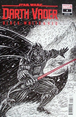 [Darth Vader  - Black, White and Red No.4 (Cover J - Kevin Eastman Incentive)]