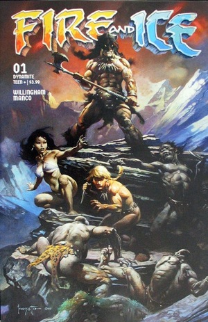 [Fire and Ice #1 (Cover C - Frank Frazetta Movie Poster)]