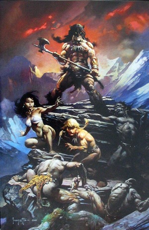 [Fire and Ice #1 (Cover R - Frank Frazetta Movie Poster Full Art Incentive)]