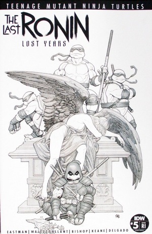 [TMNT: The Last Ronin - Lost Years #5 (Cover E - Frank Cho B&W Incentive)]