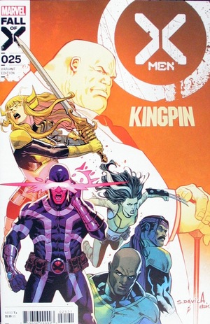 [X-Men (series 6) No. 25 (1st printing, Cover C - Sergio Davila Kingpin Variant)]
