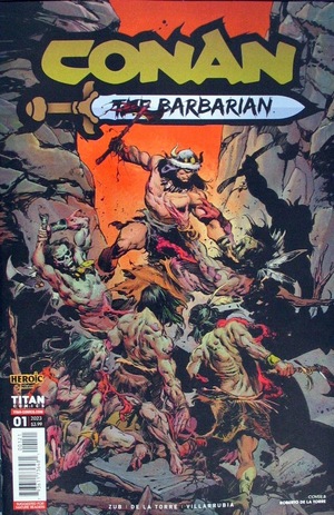 [Conan the Barbarian (series 5) #1 (1st printing, Cover B - Roberto de la Torre)]