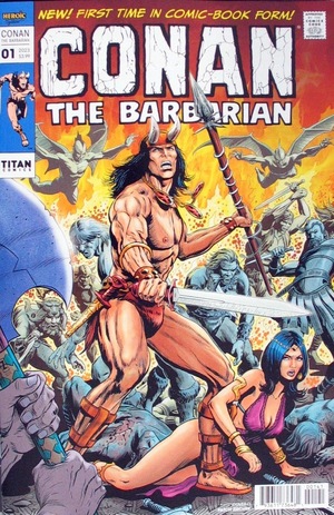 [Conan the Barbarian (series 5) #1 (1st printing, Cover D - Patrick Zircher Retro Variant)]