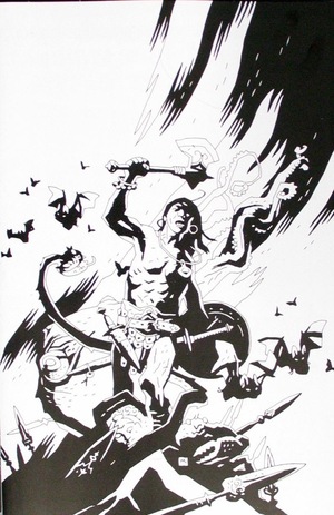 [Conan the Barbarian (series 5) #1 (1st printing, Cover L - Mike Mignola B&W Full Art Incentive)]