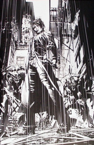 [Damn Them All #7 (Cover F - Mike Deodato Jr. B&W Full Art Incentive)]