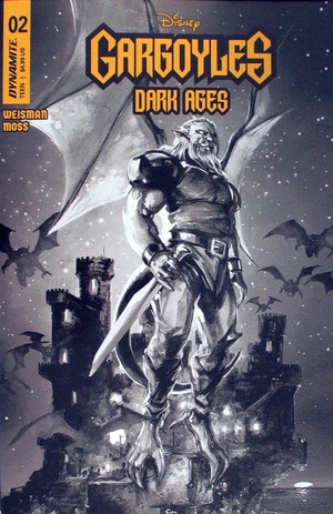 [Gargoyles - Dark Ages #2 (Cover H - Clayton Crain B&W Incentive)]