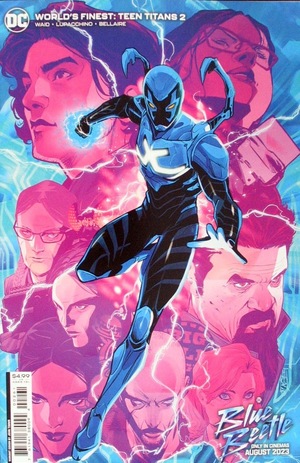 [World's Finest - Teen Titans 2 (Cover D - John Timms Blue Beetle Movie Variant)]