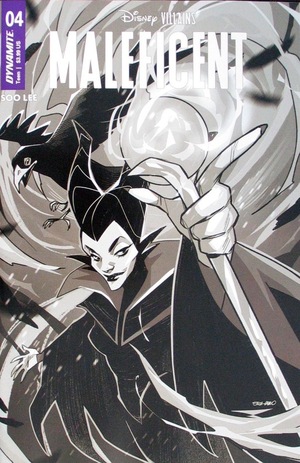 [Disney Villains: Maleficent #4 (Cover S - Erica D'Urso B&W Incentive)]