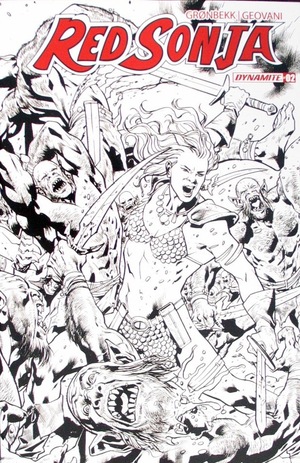 [Red Sonja (series 10) #2 (Cover K - Bryan Hitch Line Art Incentive)]
