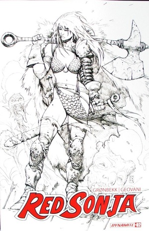 [Red Sonja (series 10) #2 (Cover L - Stephen Pratt Line Art Incentive)]