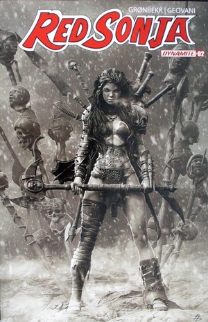 [Red Sonja (series 10) #2 (Cover ZE - Bjorn Barends B&W Incentive)]