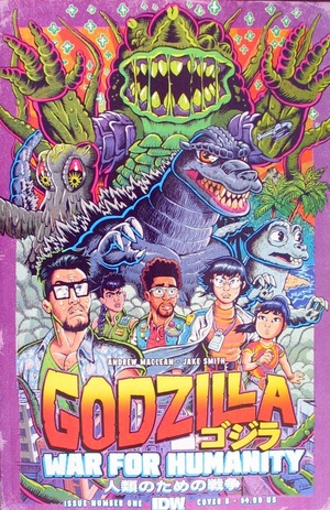 [Godzilla - War for Humanity #1 (Cover B - Jake Smith)]