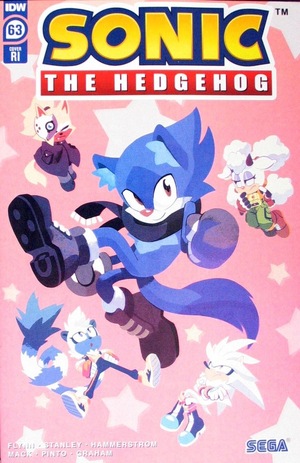 [Sonic the Hedgehog (series 2) #63 (Cover C - Nathalie Fourdraine Incentive)]