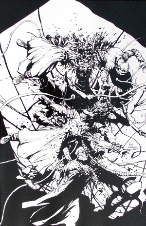 [Bloody Parts #1 (Cover C - Roy Allen Martinez B&W Full Art Limited Edition)]
