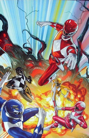 [Mighty Morphin Power Rangers #111 (1st printing, Cover F - Taurin Clarke Full Art Incentive)]