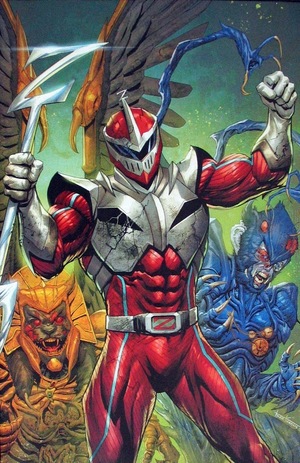 [Mighty Morphin Power Rangers #111 (1st printing, Cover H - Tyler Kirkham Full Art Incentive)]