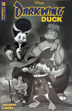 [Darkwing Duck (series 2) #8 (Cover G - Leirix B&W Incentive)]