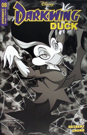 [Darkwing Duck (series 2) #8 (Cover U - Drew Moss B&W Incentive)]