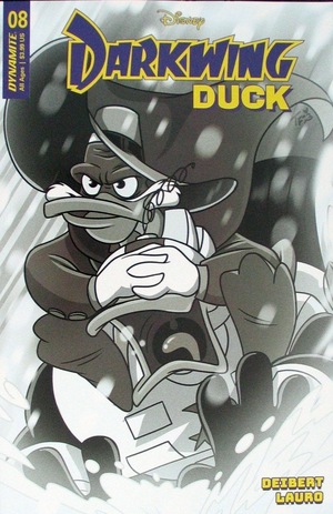 [Darkwing Duck (series 2) #8 (Cover V - Trish Forstner B&W Incentive)]