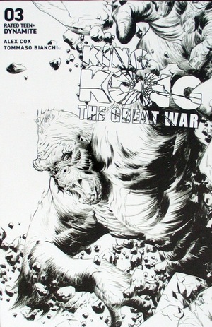 [Kong - Great War #3 (Cover D - Jae Lee B&W Incentive)]
