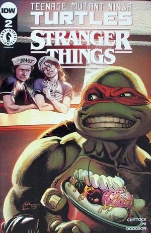 [Teenage Mutant Ninja Turtles / Stranger Things #2 (Cover F - Alberto Albuquerque Incentive)]