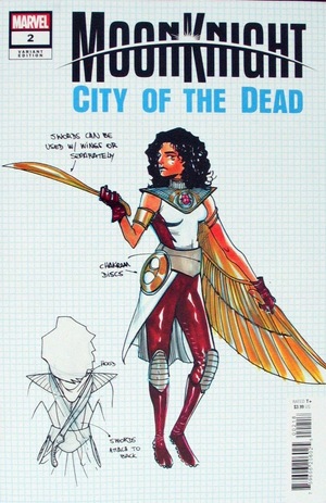 [Moon Knight - City of the Dead No. 2 (Cover L - Marcelo Ferreira Character Design Incentive)]