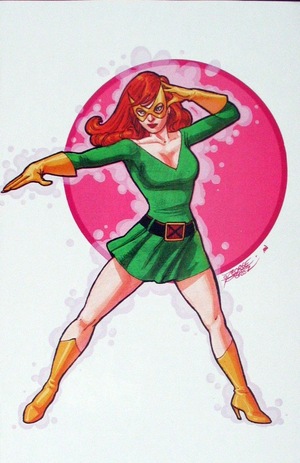 [Jean Grey (series 2) No. 1 (1st printing, Cover J - George Perez Full Art Incentive)]