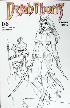 [Dejah Thoris (series 4) #6 (Cover M - Joseph Michael Linsner B&W Incentive)]