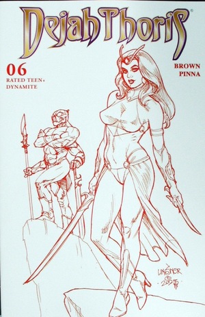 [Dejah Thoris (series 4) #6 (Cover N - Joseph Michael Linsner Red Line Art Incentive)]