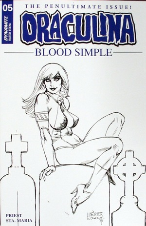 [Draculina - Blood Simple #5 (Cover G - Joseph Michael Linsner Line Art Incentive)]