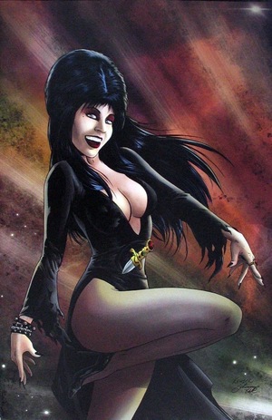 [Elvira in Monsterland #4 (Cover H - Kewber Baal Full Art Incentive)]