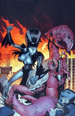[Elvira in Monsterland #4 (Cover I - Dave Acosta Full Art Incentive)]