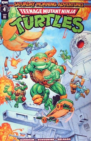 [Teenage Mutant Ninja Turtles: Saturday Morning Adventures Continued #4 (Cover D - Freddie Williams II)]