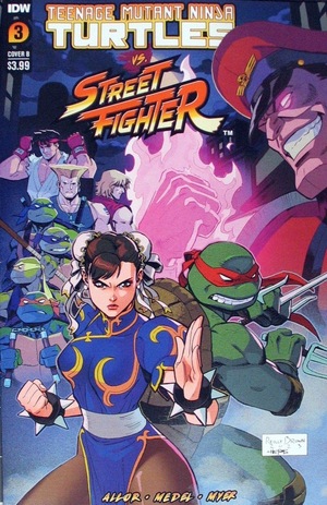 [Teenage Mutant Ninja Turtles Vs. Street Fighter #3 (Cover B - Reilly Brown)]