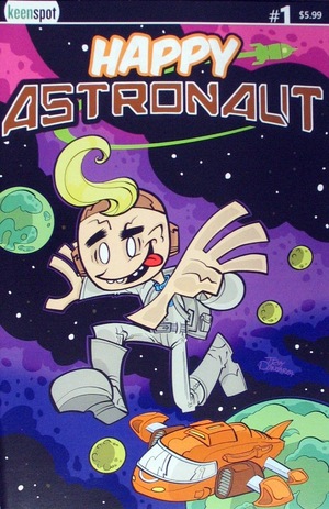 [Happy Astronaut #1 (Cover B - Troy Dongarra)]