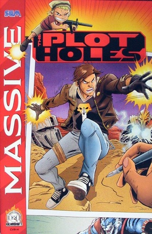 [Plot Holes #1 (1st printing, Cover H - Michael Calero & Trevor Richardson Video Game Homage)]