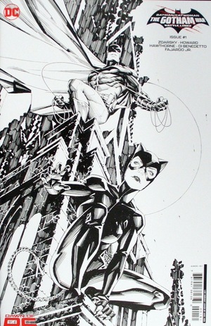 [Batman / Catwoman - Gotham War: Battle Lines 1 (Cover G - Kael Ngu B&W Incentive)]