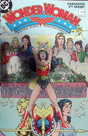 [Wonder Woman (series 2) 1 Facsimile Edition (new printing, Cover C - George Perez Foil)]