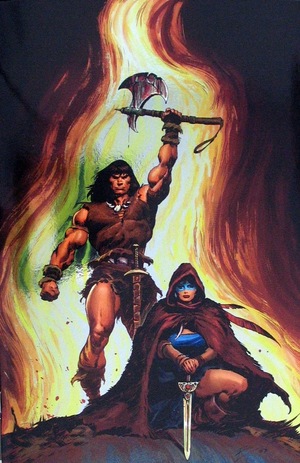 [Conan the Barbarian (series 5) #2 (1st printing, Cover F - Roberto de la Torre Full Art Foil)]