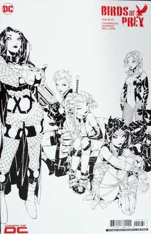 [Birds of Prey (series 4) 1 (Cover G - Chris Bachalo B&W Incentive)]