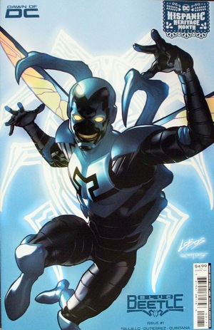 [Blue Beetle (series 10) 1 (Cover D - Pablo Villalobos Hispanic Heritage Month)]