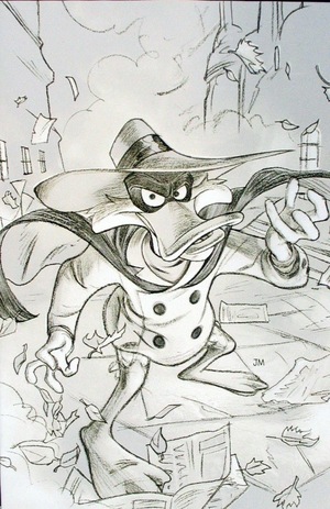 [Negaduck #1 (Cover P - Joshua Middleton Full Art Pencil Sketch Incentive)]