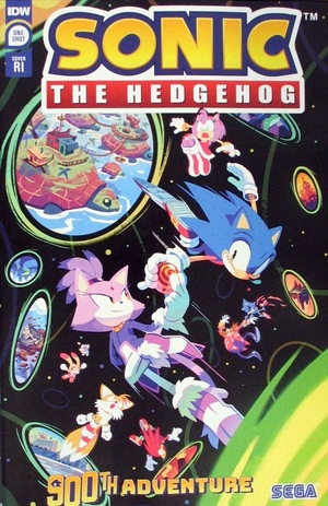[Sonic the Hedgehog - 900th Adventure (Cover E - Nathalie Fourdraine Incentive)]